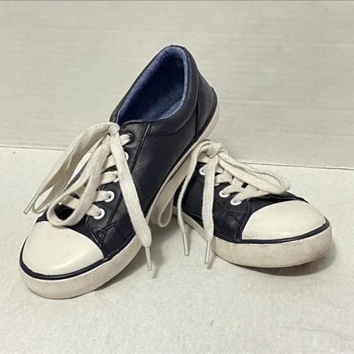 Tommy Hilfiger Boys Sneakers Size 2.5 Cormac Core Peacoat Blue Tie Closure - Picture 12 of 12