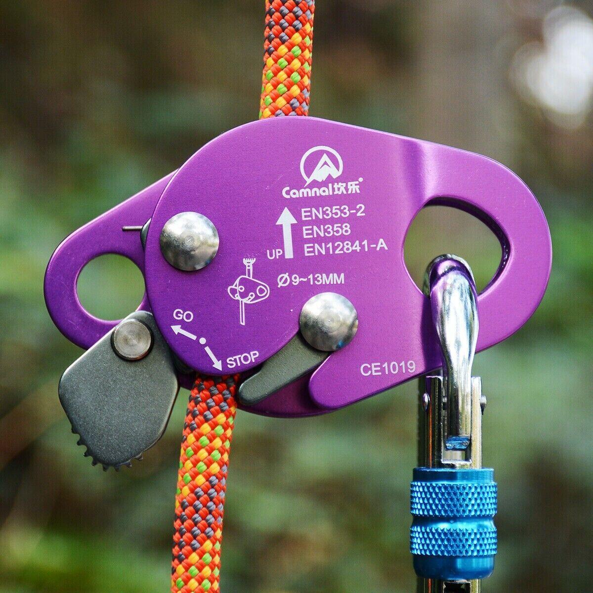 Pro Rope Grab Rock Climbing Arborist Fall Protection Cable Rope Lanyard