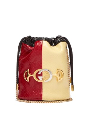 gucci zumi bucket shoulder bag 