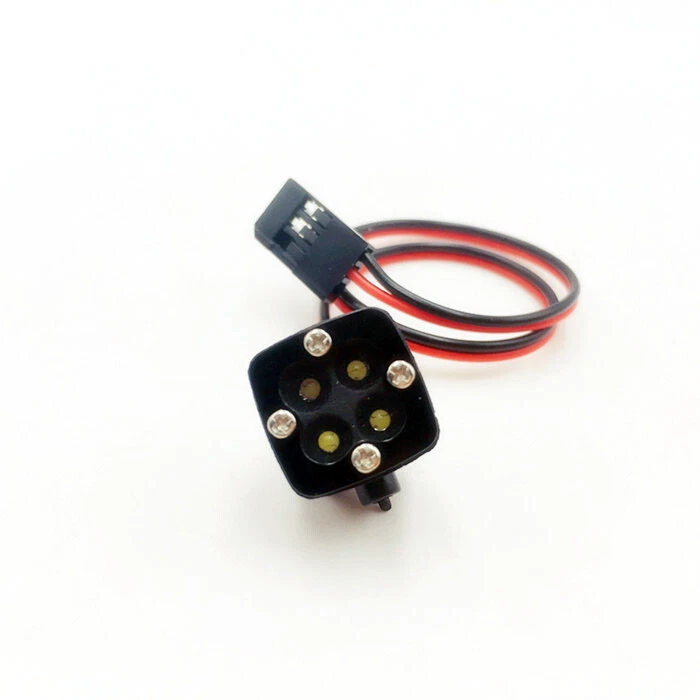 KYX RC Car 1/10 Scale Square Led Light Bumper Led Lamp Body Led 7V(2PCS) - Image 4 of 4