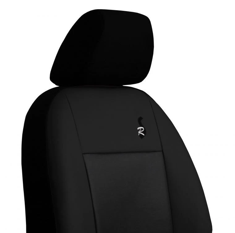 Универсальный набор чехлов на автомобильные сиденья из черной эко-кожи для NISSAN QASHQAI до 2017 года - Изображение 4 из 4