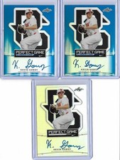 2015 Leaf Metal Draft PG KEVIN GOWDY Blue Prismatic RC Auto 6/25 Rangers
