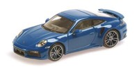 Minichamps 1:43 Porsche 911 (992) Turbo S Coupe Sport Design - 2021 - Blue 41006