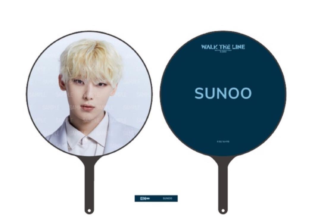 ソヌ うちわ SUNOO ENHYPEN WALK THE LINE JAPAN ENHYPEN SUNOO WORLD TOUR WALK THE LINE JAPAN Image Picket