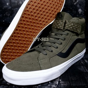 vans sk8 hi grape leaf