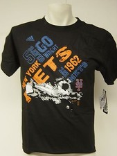 NEW Kids Youth Boys ADIDAS Go NY Mets MLB David Wright 5 Baseball T-Shirt