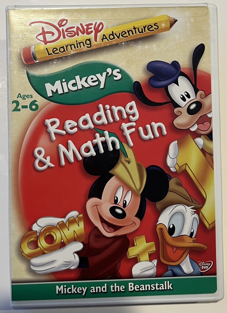 Disney's Learning Adventures Mickey's Reading & Math Fun [DVD] And