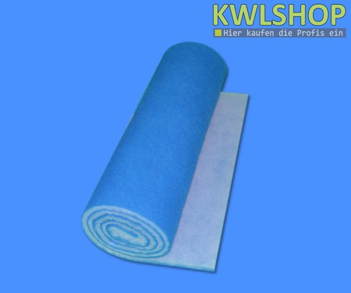 Filtervlies G3 10m X 1m Rolle – 15 Mm Stark, Weiß, Für Lüftungsanlagen (EN 779)