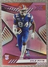 2021 Panini Chronicles Draft Picks Kyle Pitts Purple RC #196