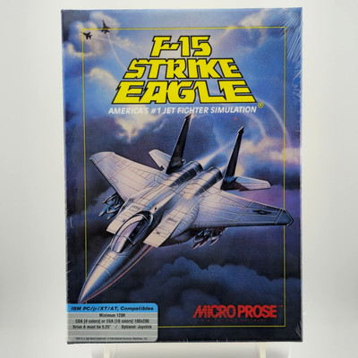 F-15 Strike Eagle, 1985, Big Box, New & Sealed