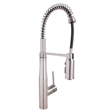 Speakman Neo Stainless Steel 1.8 GPM 1-Hole Pre-Rinse Pull Down Kitchen Faucet S