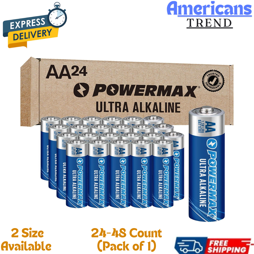 AA Batteries, Ultra Long Lasting Alkaline Battery, 10-Year Shelf Life, 2 Size .-image