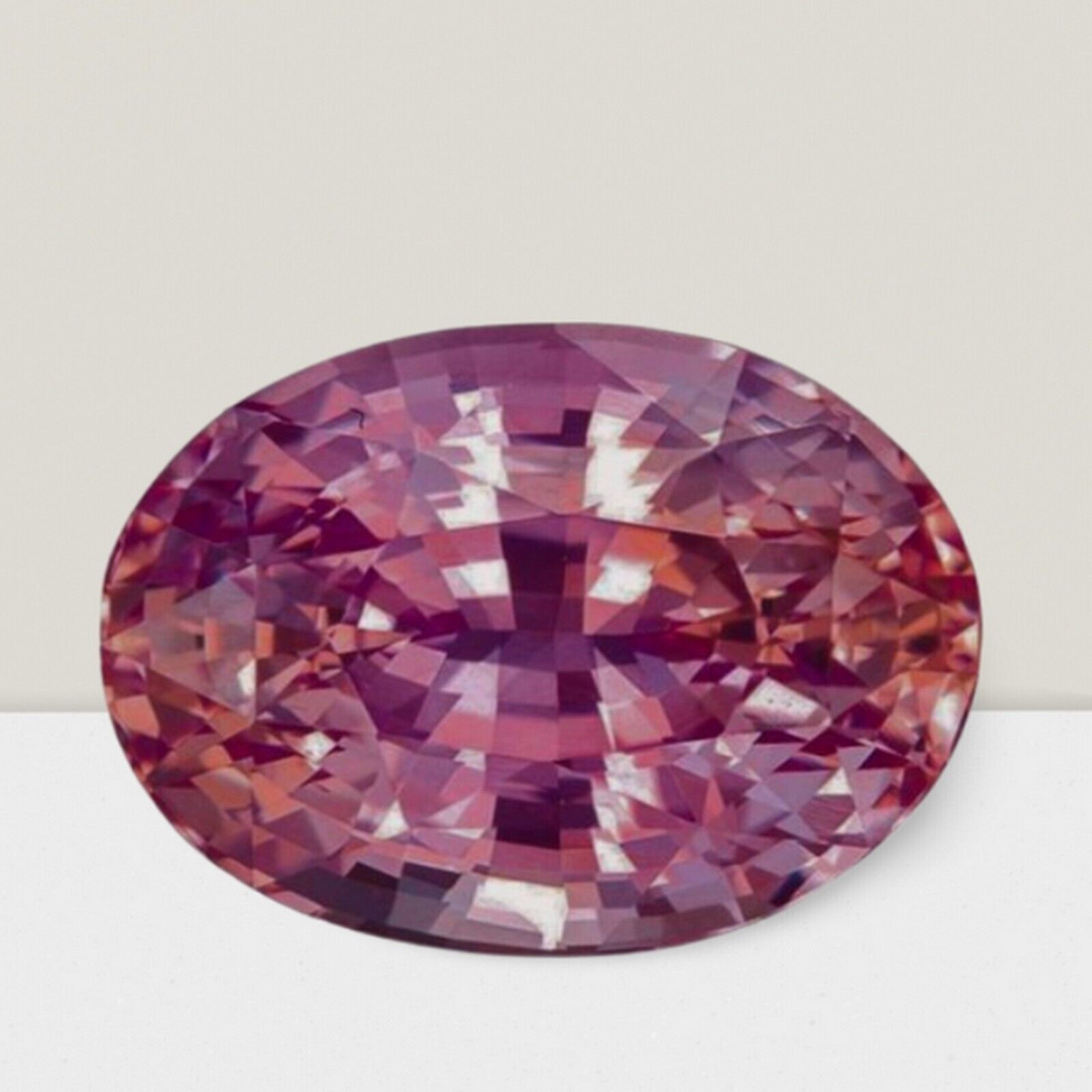 Pink Sapphire Oval Cut 5 Carat 12x10mm Loose Gemstone