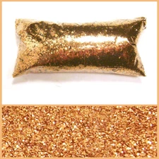 Metallic Bronze Chunky Glitter - .025'' Solvent Resistant Premium Sparkle