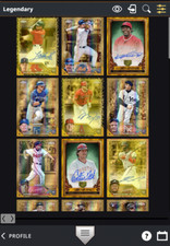 2023 Topps Bunt Digital * Gilded * LEGENDARY Shop (Discount available)