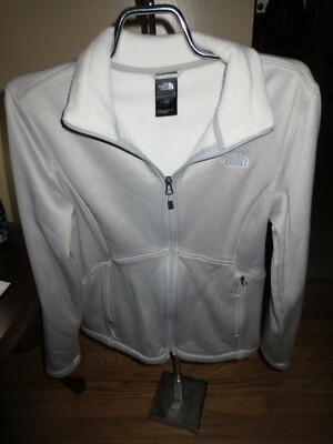 Women's The North Face Gray Zip Jacket Super Soft Lining M Very Good Condition