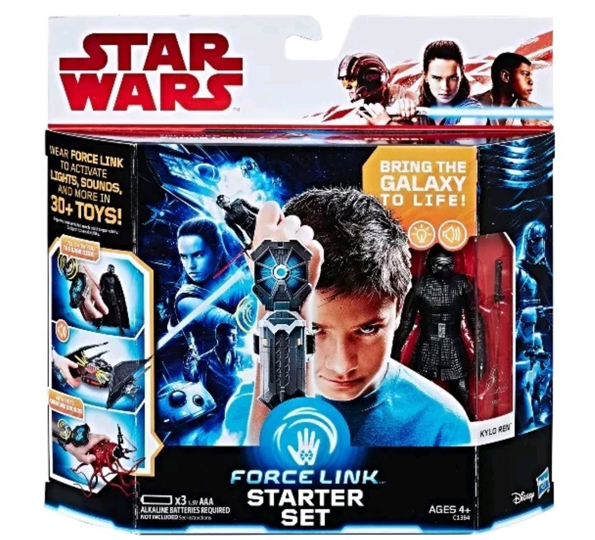 Star Wars The Last Jedi Force Link Starter Set Kylo Ren Figure