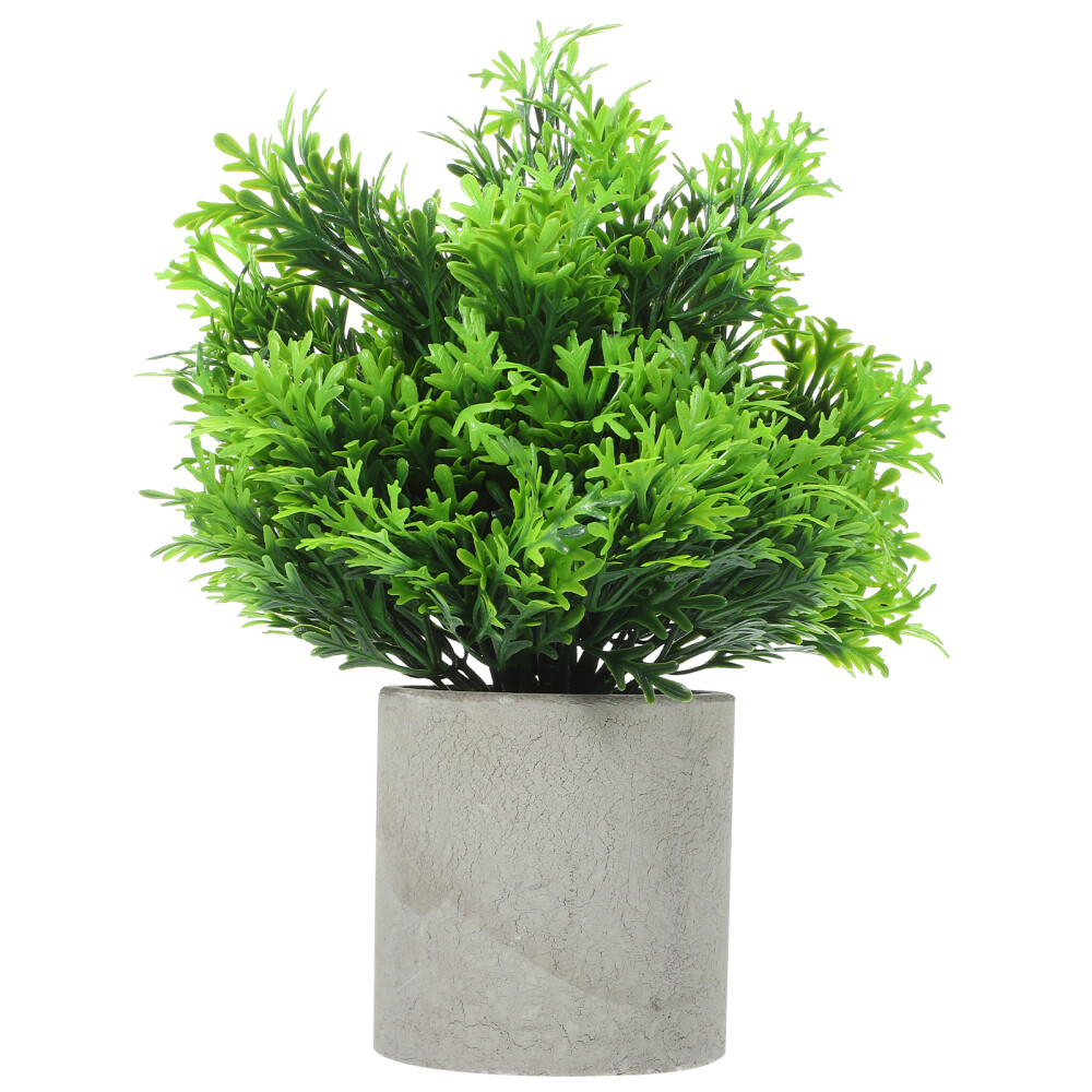 Small Fake Plant Decor House Plants Artificial Potted Household eBay