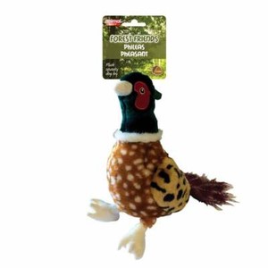 stuffed pheasant dog toy