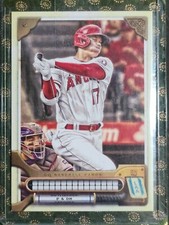 2022 Topps Gypsy Queen Missing Nameplate #39 Shohei Ohtani Anaheim Angels SP