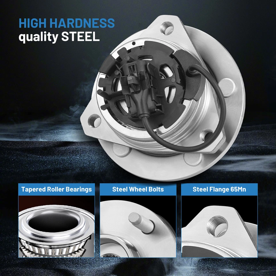 2X 513214 Front Wheel Bearing Hub for 2005-2010 Pontiac G6 2007-2009 Saturn Aura Foto 4 de 4