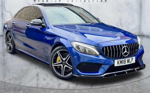 FOR MERCEDES C CLASS W205 C205 AMG STYLE SIDE SKIRT EXTENSION BLADE CARBON 2014+ - Picture 13 of 15