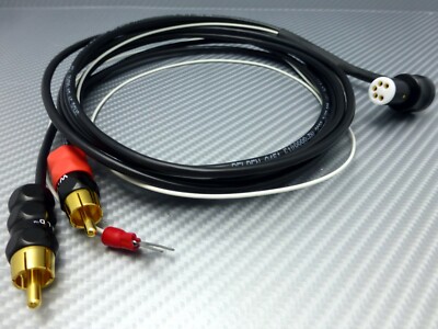 DH Labs Belden 1.5 meter Tone Arm Phono Cable 5 pin 90 degree Female DIN 
