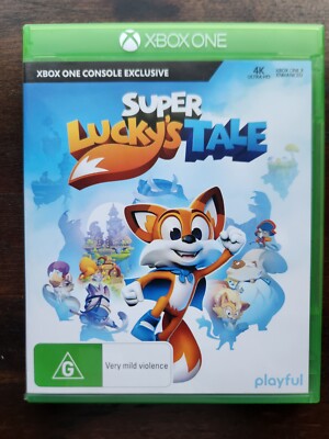 Super Lucky's Tale Microsoft Xbox One 2017