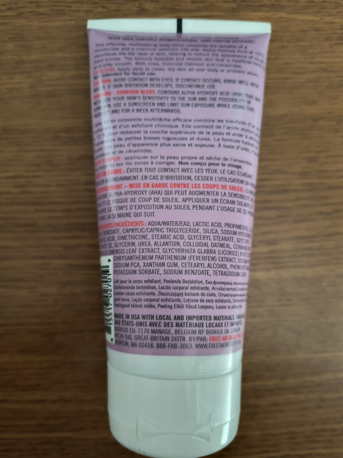 NEW First Aid Beauty KP Smoothing Body Lotion &bull; 6 Oz Sealed &bull; Retail $28