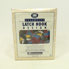 LATCH HOOK KIT NOAH'S ARK R016 NEW  SEALED ORIGINAL BOX 20" X 27"