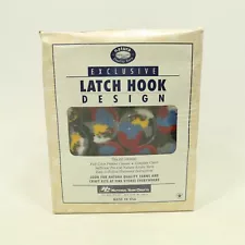 LATCH HOOK KIT NOAH'S ARK R016 NEW & SEALED ORIGINAL BOX 20" X 27"