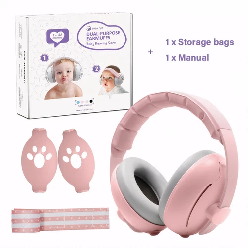 Auriculares con reducción de ruido para oreja de bebé para protección auditiva - Imagen 11 de 26
