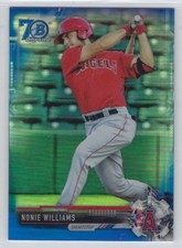 Nonie Williams 2017 Bowman Chrome Draft 70th Anniversary BLUE REF /200 RC