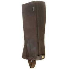 REQUISITE Kids' Synthetic Riding Chaps Small Brown
