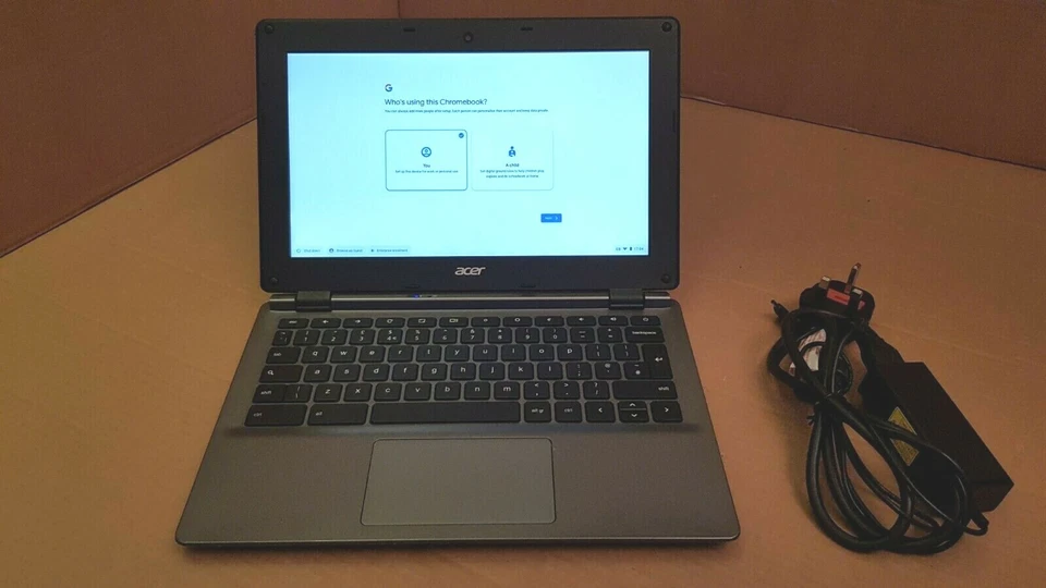 Acer Chromebook C730-C8T7 11.6" 2 GB Webcam 16 GB SSD Chrome OS & PSU #2 - Image 2 of 4