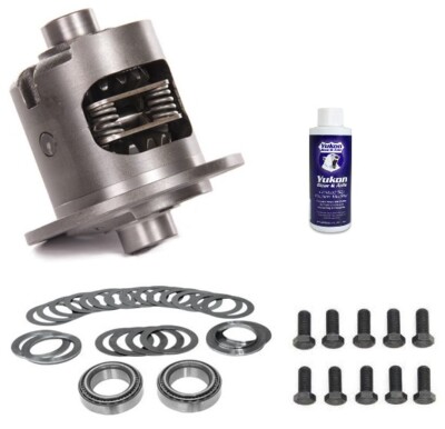 65-71 GM 8.2'' BOP 10 Bolt Powergrip 28 Spline Posi LSD Bearings Shims Bolts Pkg