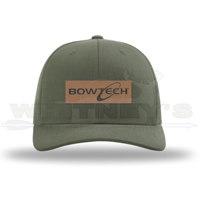 Bowtech Low Profile Leather Logo Hat - Loden - Small - TLLL