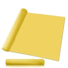 Yellow 6' Fabric Roll Sun Shade Cloth Privacy Fence Screen for Awning Yard Patio