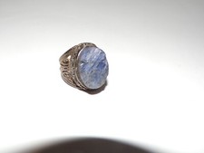 Sterling Silver Ring Vintage Ladies Purple Stone Size 7 779w