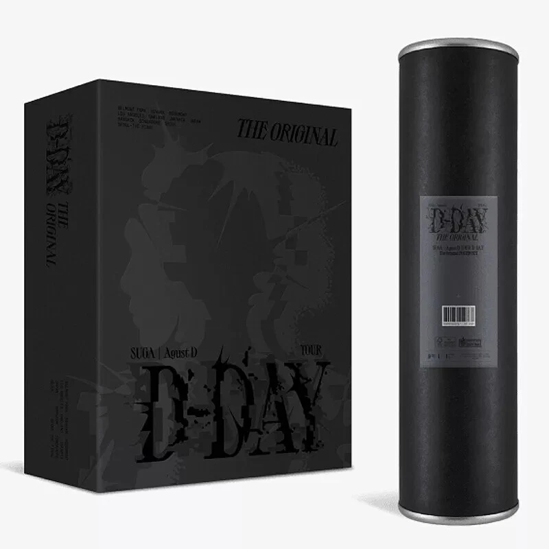 BTS SUGA AGUST D TOUR D-DAY THE ORIGINAL [DIGITAL CODE/POSTER