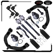 12Pieces Ball Joint Tie Rod Control Arm And Ball Joint For 2004-15 Nissan TITAN