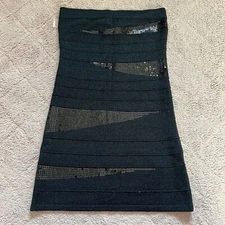 NWT Twenty One Sequin Strapless Mini Dress Women’s Size M