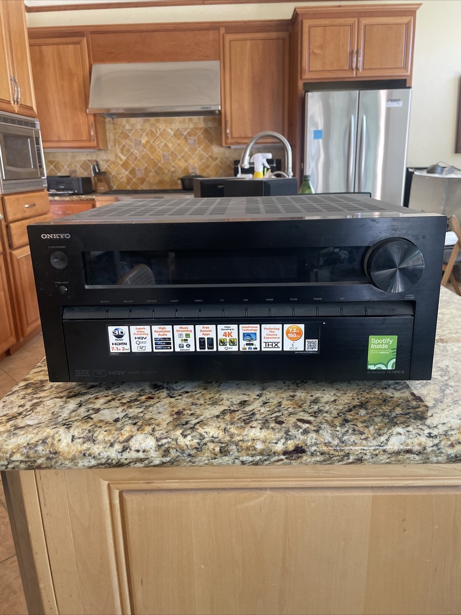 Onkyo Tx-nr818 , untested for parts | eBay