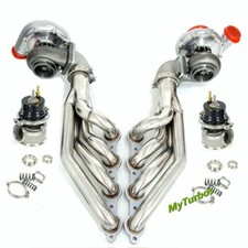 T4 T76 AR.80/96 Turbo+Manifold+60mm Wastegate for LS1 LS2 LSX 5.7L Small BlockV8