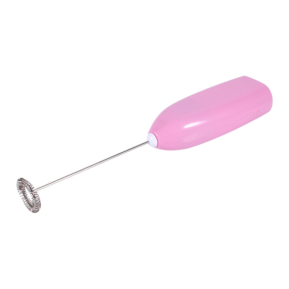 (Pink)Milk Frothers 4 Colors Fashionable Hot Drinks Milk Coffee Frother LT eBay