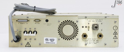28283 COMDEL RF GEN,13.56MHZ, CX-1250S, FP3210R5 CX1250S - Picture 6 of 9