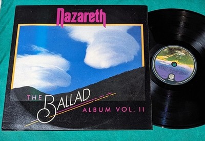 Nazareth - The Ballad Album Vol. II BRAZIL LP 1st PRESS 1990