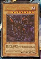 Yu-Gi-Oh Rotäugiger Finsterer Drache - SD1-DE001 - Ultra Rare - Poor - 1.Auflage