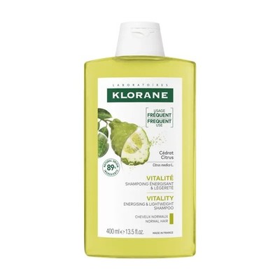 Klorane Lemon Purifying Shampoo für normales bis fettiges Haar 400ml
