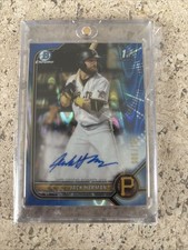 2022 Bowman Chrome - Prospect Autographs Jack Herman #CPA-JH Blue RayWave...